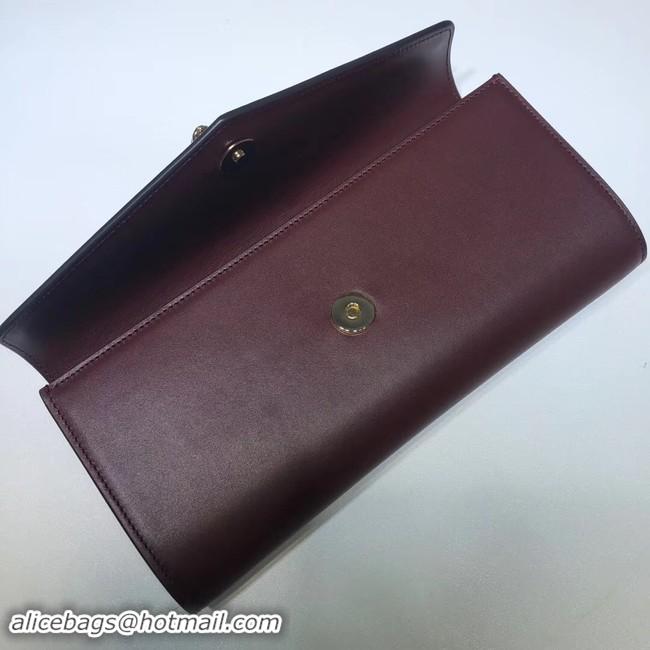 Classic Gucci GG Marmont clutch 576532 Purplish