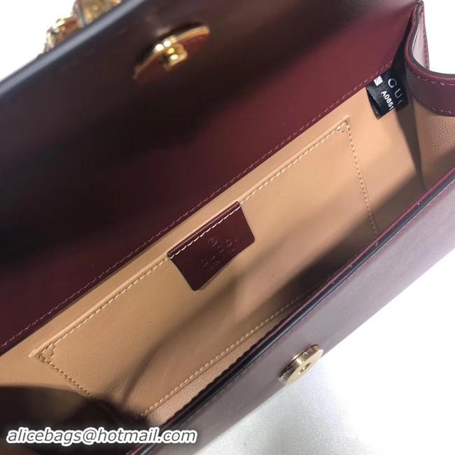 Classic Gucci GG Marmont clutch 576532 Purplish