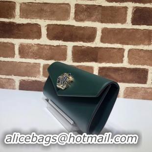 Unique Discount Gucci GG Marmont clutch 576532 green