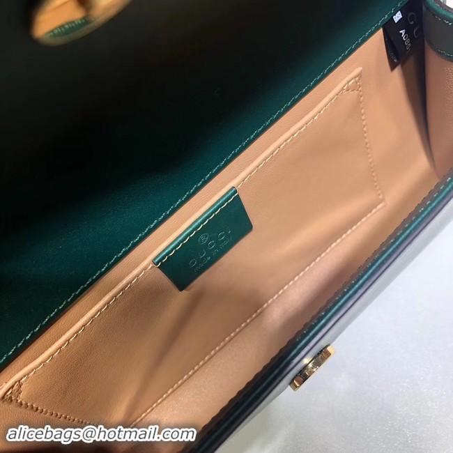 Unique Discount Gucci GG Marmont clutch 576532 green