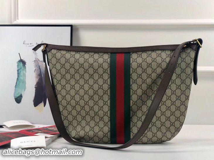 Duplicate Gucci Ophidia GG messenger bag 547939 brown