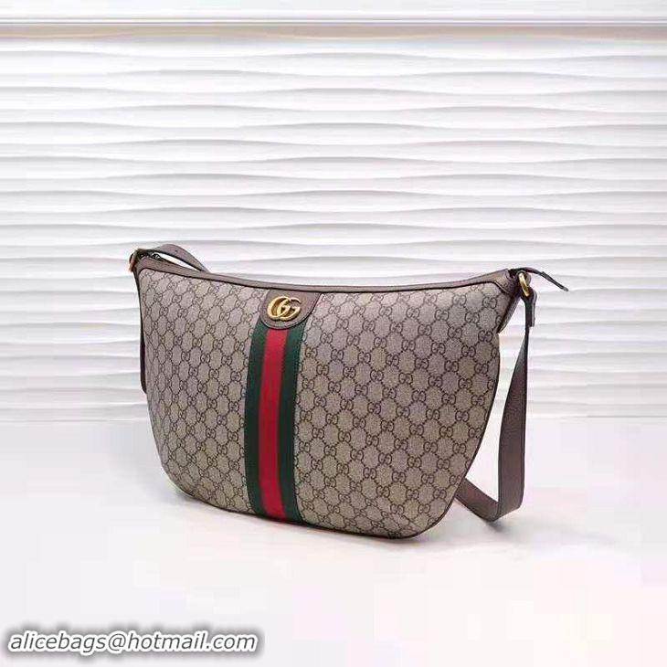 Duplicate Gucci Ophidia GG messenger bag 547939 brown