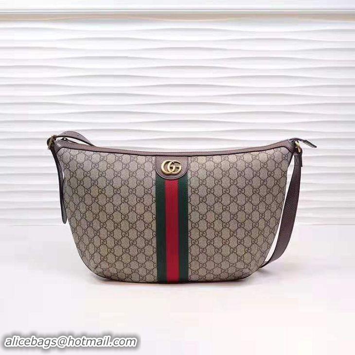 Duplicate Gucci Ophidia GG messenger bag 547939 brown