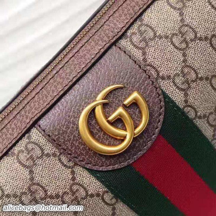 Duplicate Gucci Ophidia GG messenger bag 547939 brown