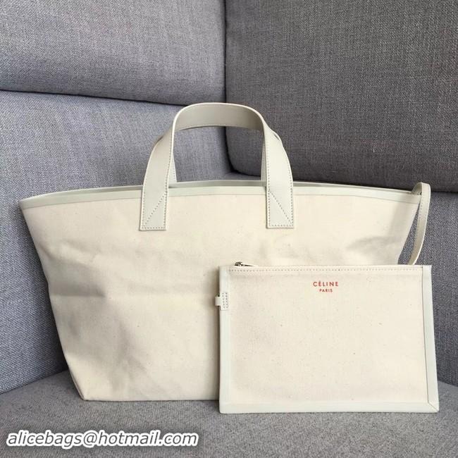 Grade Quality Celine MEDIUM MADE IN TOTE IN TEXTILE 83181