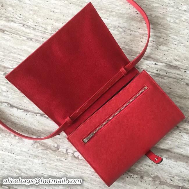 Durable Celine leather Mini Shoulder Bag 73383 red