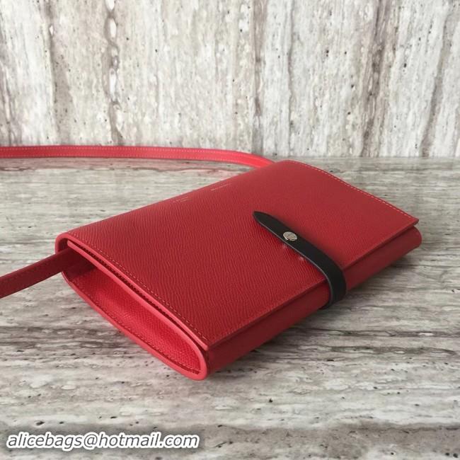 Durable Celine leather Mini Shoulder Bag 73383 red