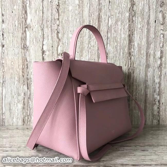 Classic Hot Celine Belt Bag Origina Leather Tote Bag A98311 pink