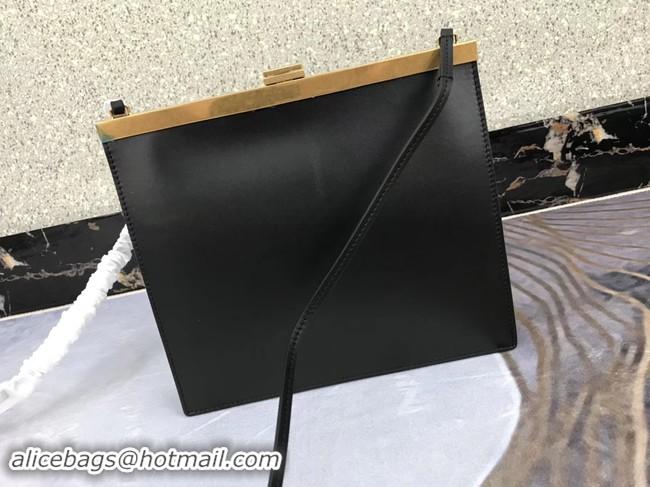 Grade Quality CELINE MINI CLASP BAG IN SMOOTH CALFSKIN 181053 BLACK