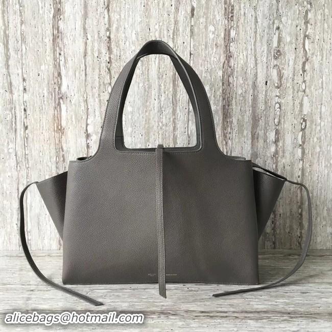 Good Product Celine calf leather Tote Bag 43341 grey