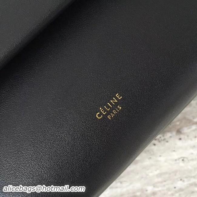 Top Quality Celine calf leather Shoulder Bag 90054 black