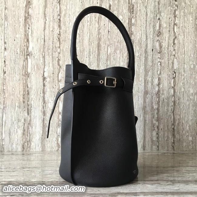 Luxurious CELINE BIG BAG BUCKET IN SUPPLE GRAINED CALFSKIN 55427 black