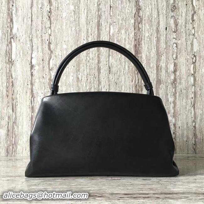 Feminine Celine calf leather Tote Bag 83187 black