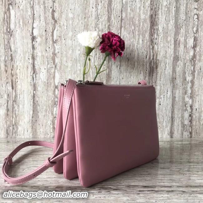 Discount Celine Original Leather mini Shoulder Bag 55420 pink