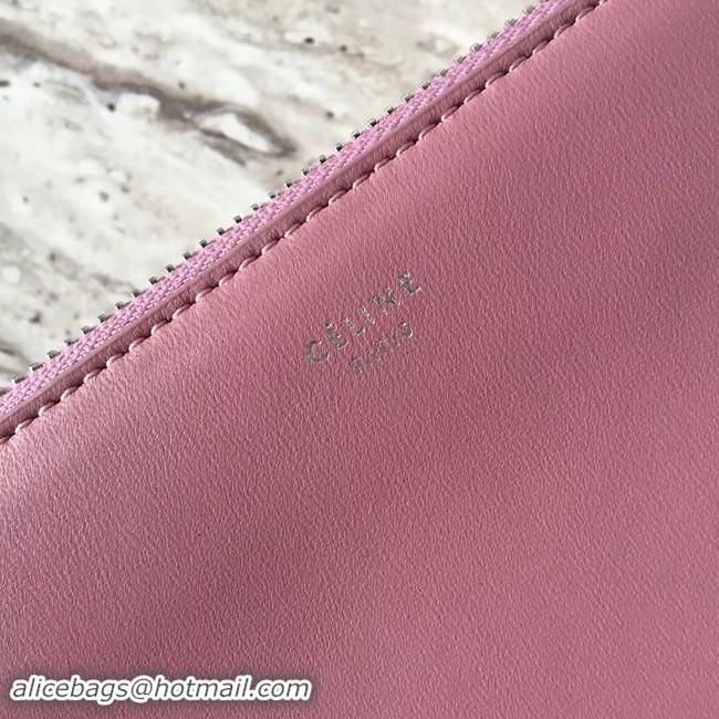 Charming Celine Original Leather Shoulder Bag 55421 pink