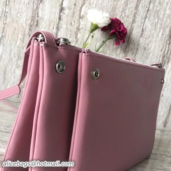 Charming Celine Original Leather Shoulder Bag 55421 pink