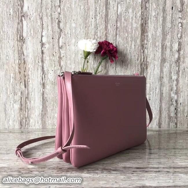 Charming Celine Original Leather Shoulder Bag 55421 pink