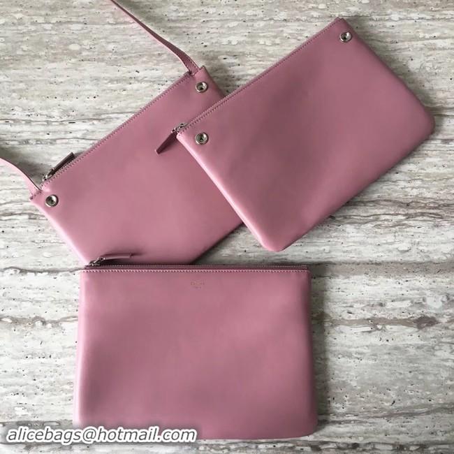 Charming Celine Original Leather Shoulder Bag 55421 pink