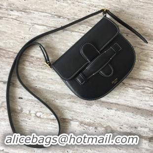 Classic Practical Celine Original Leather mini Shoulder Bag 3694 black