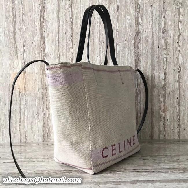 Good Quality Celine MADE IN TOTE IN TEXTILE 2206 pink