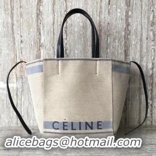 Good Product Celine MADE IN TOTE IN TEXTILE 2206 blue