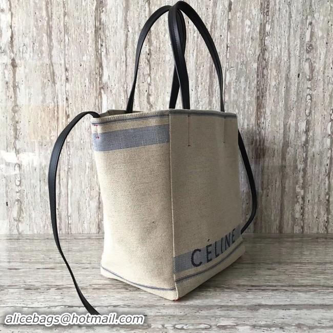 Good Product Celine MADE IN TOTE IN TEXTILE 2206 blue