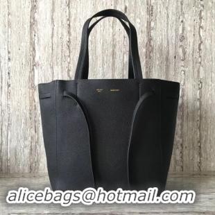 Affordable Price CELINE SMALL CABAS PHANTOM IN SOFT GRAINED CALFSKIN 17602 black