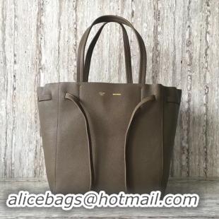 Discount CELINE SMALL CABAS PHANTOM IN SOFT GRAINED CALFSKIN 17602 grey