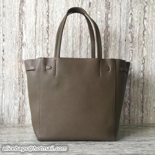 Discount CELINE SMALL CABAS PHANTOM IN SOFT GRAINED CALFSKIN 17602 grey