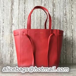 Perfect CELINE SMALL CABAS PHANTOM IN SOFT GRAINED CALFSKIN 17602 red