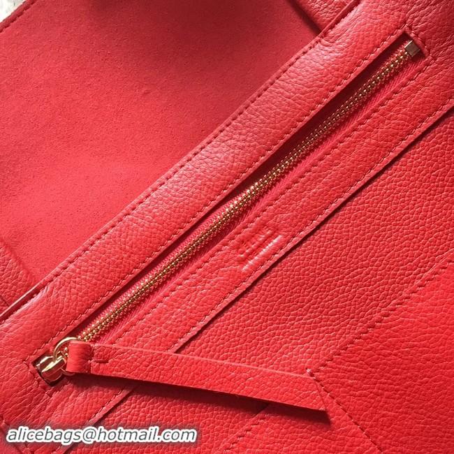 Perfect CELINE SMALL CABAS PHANTOM IN SOFT GRAINED CALFSKIN 17602 red