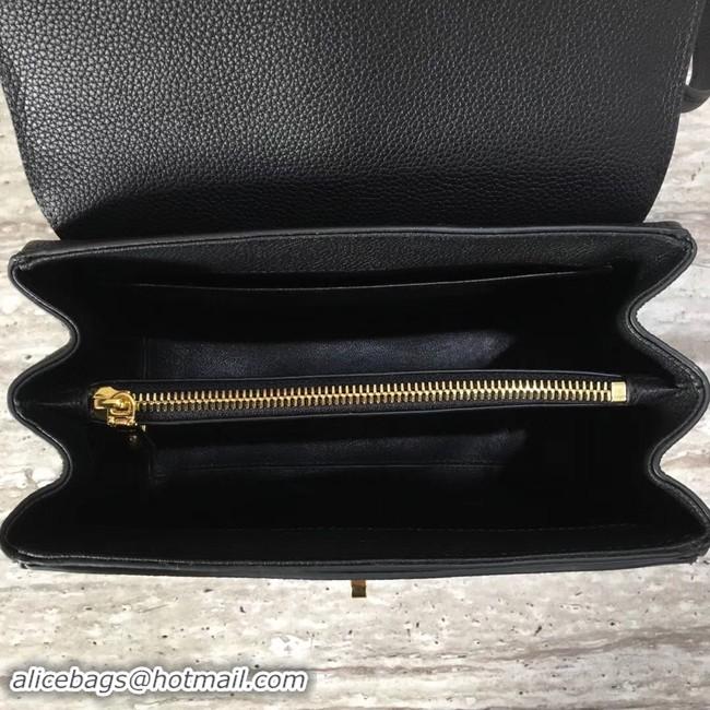 Stylish CELINE SMALL 16 BAG IN SATINATED CALFSKIN 188003 black