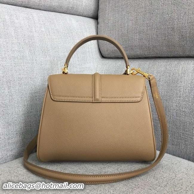 Classic CELINE SMALL 16 BAG IN SATINATED CALFSKIN A188003 Khaki