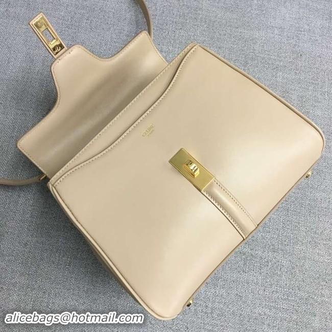 Lower Price CELINE SMALL 16 BAG IN SATINATED CALFSKIN A188003 cream