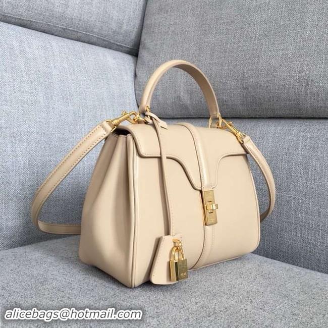 Lower Price CELINE SMALL 16 BAG IN SATINATED CALFSKIN A188003 cream