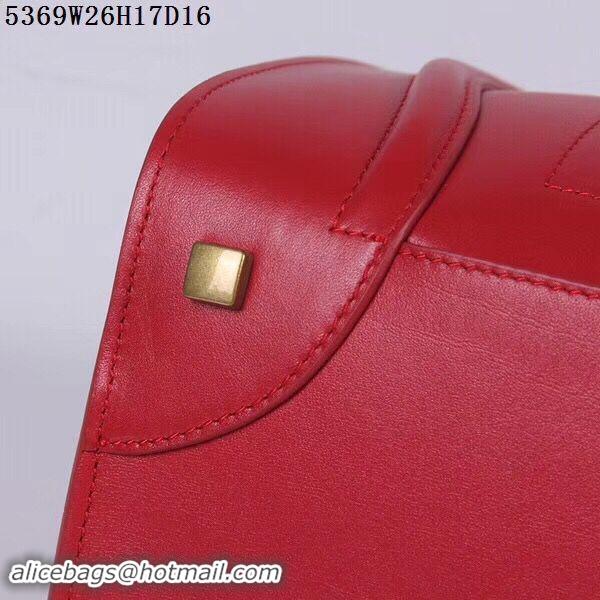 Luxury Celine Luggage Micro Tote Bag CLY5369 Red