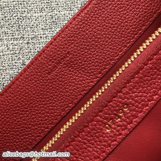 Top Quality CELINE MEDIUM 16 BAG IN SATINATED CALFSKIN 187373 red