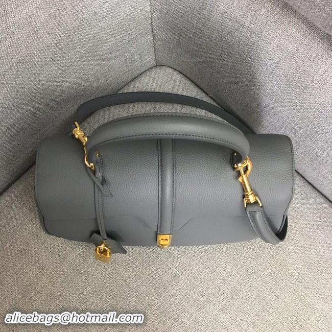 High Quality CELINE MEDIUM 16 BAG IN SATINATED CALFSKIN 187373 grey