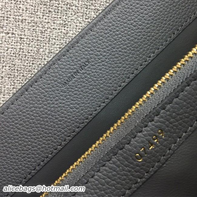 High Quality CELINE MEDIUM 16 BAG IN SATINATED CALFSKIN 187373 grey