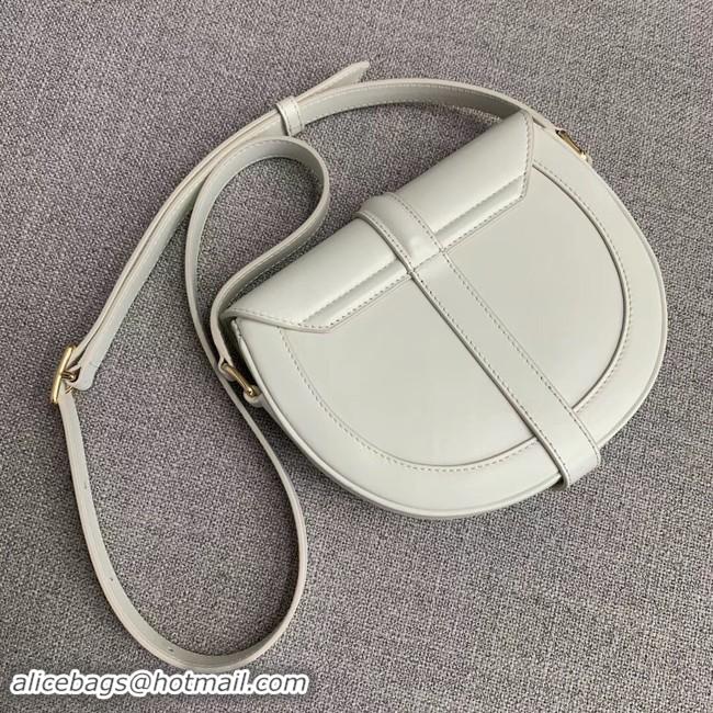 Practical CELINE SMALL BESACE 16 BAG IN SATINATED CALFSKIN CROSS BODY 188013 WHITE