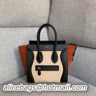 Good Looking Celine Luggage Boston Tote Bags All Calfskin Leather 189793-5