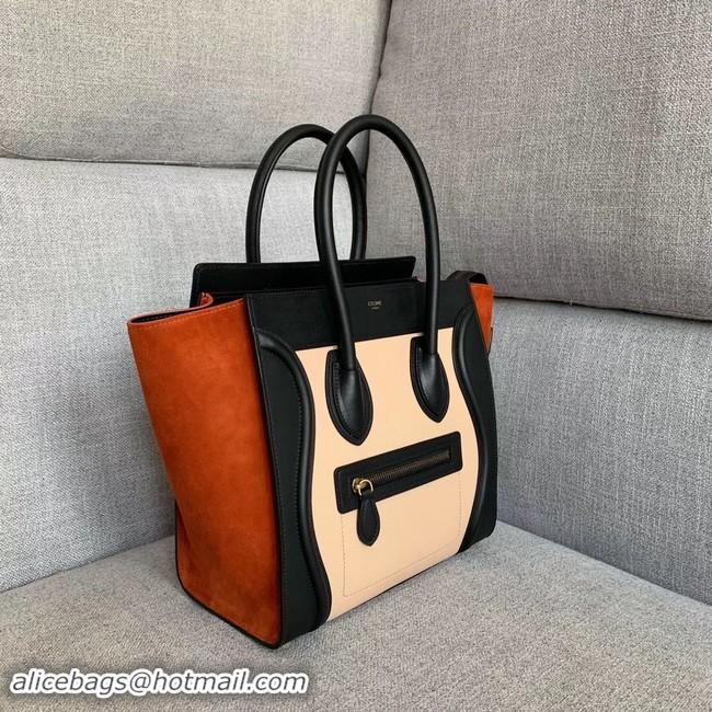 Good Looking Celine Luggage Boston Tote Bags All Calfskin Leather 189793-5