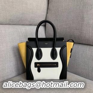 Discount Celine Luggage Boston Tote Bags All Calfskin Leather 189793-6