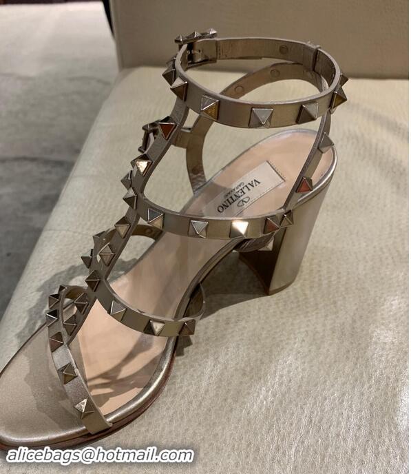 Shop Duplicate Valentino Leather Sandal Shoes V80689