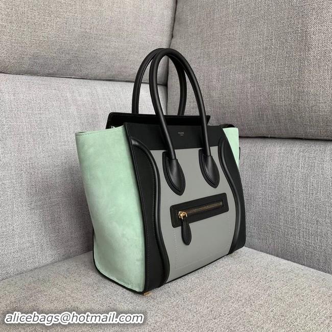 Discount Celine Luggage Boston Tote Bags All Calfskin Leather 189793-9