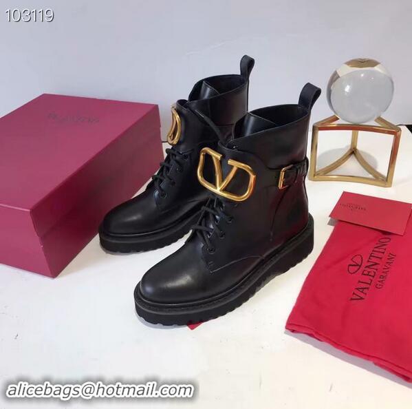 Top Design Valentino Leather Shoes VT989JYX-1