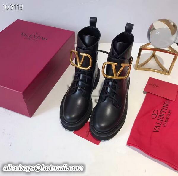 Top Design Valentino Leather Shoes VT989JYX-1