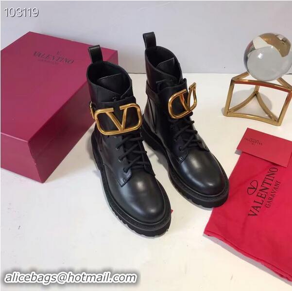 Top Design Valentino Leather Shoes VT989JYX-1