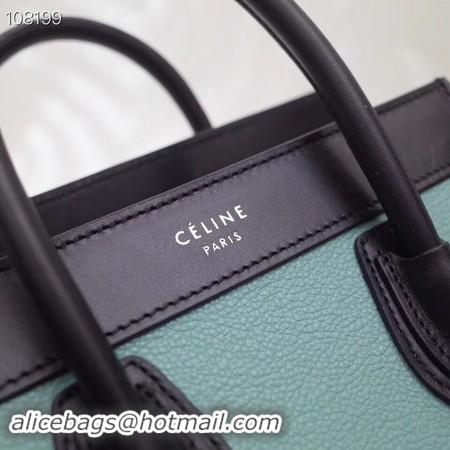 Charming CELINE NANO LUGGAGE BAG IN LAMINATED LAMBSKIN 189244-3