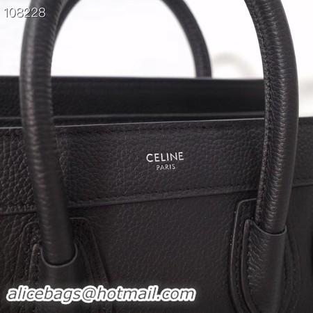 Top Sale CELINE NANO LUGGAGE BAG IN LAMINATED LAMBSKIN 189244-7